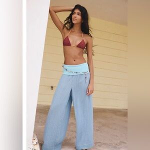 NWT: Free People Ride with me Stripped Pants